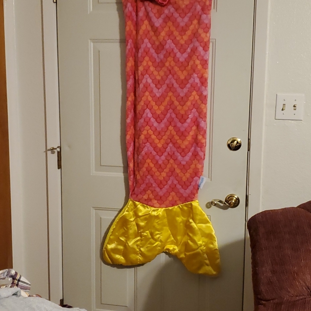 Mermaid tail snuggle